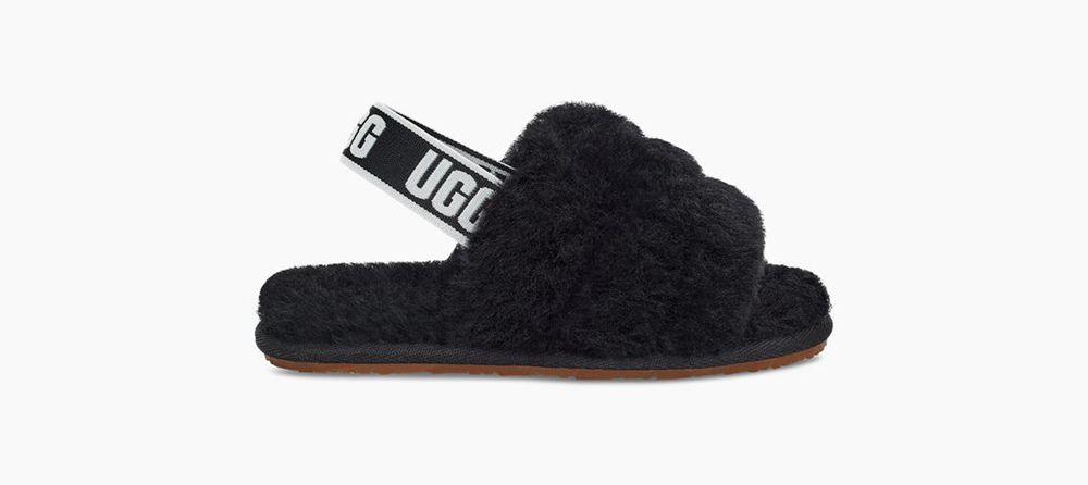 Ugg Slides Canada - Ugg Women's Fluff Yeah Black